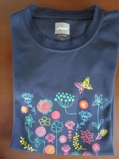 phenix★花と蝶々★半袖Tシャツ★Lサイズ — image 1