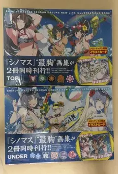 メロンブックス特典付き　画集 TOP UNDER シノビマスター 閃乱カグラ — image 1