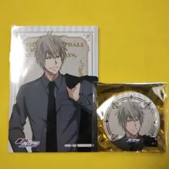 黒子のバスケ　福井健介　特典イラストシート＆缶バッジ　ジャンフェス2026 — image 1