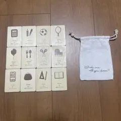 3COINS 1st Anniversary 木製カード 12枚セット — image 1