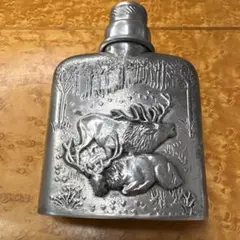 イタリア製PELTRO 95% 鹿レリーフ スキットル — image 1