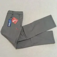 タグ付き新品!プーマゴルフ ロゴ刺繍 接触冷感ストレッチパンツ(M) — image 1