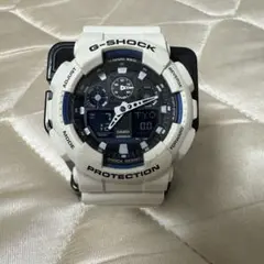 【訳あり】CASIO G-SHOCK GA-100B-7AJF ホワイト — image 1