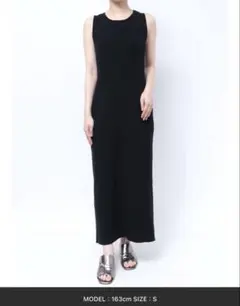 LAGUNAMOON カットアウトニットワンピース ブラック Sサイズ — image 1