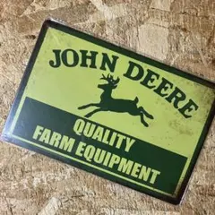 JOHN DEERE ブリキ看板 サインプレート — image 1