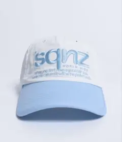 SEQUENZロゴ刺繍キャップ / sqnz logo cap ライトブルー — image 1