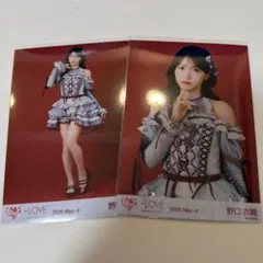 野口衣織 生写真 =LOVE イコラブ 劇薬中毒 歌唱衣装② セミコンプ — image 1