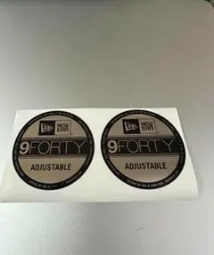 9FORTY 3枚‼️ニューエラステッカー‼️正規品‼️折れ防止梱包 — image 1
