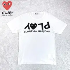 PLAY COMME des GARCONS Tシャツ ロゴプリント M — image 1