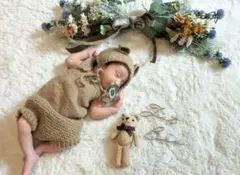 ニューボーンフォトセット(Just born付き) — image 1