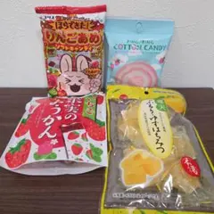 フルーツ味　ようかん 寒天　ソフトキャンディ　わたあめ — image 1