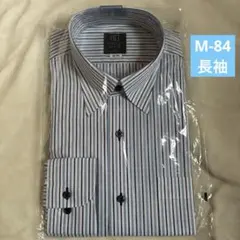 東京シャツ【ブリックハウス　長袖M-84】ブルー系ストライプ／標準体 — image 1