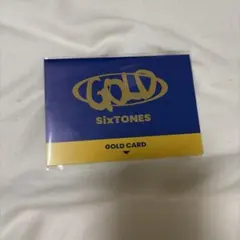 SixTONES GOLD 特典 — image 1