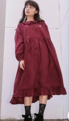 merry jenny ジャガードbearワンピース — image 1