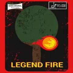 黒　Legend Fire レジェンド　ファイア　卓球　表　ソフト　Ｙ２ — image 1