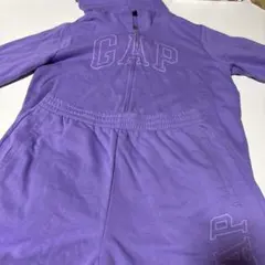 GAP パーカー スウェットパンツ セットアップ パープル — image 1