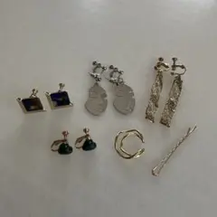 アクセサリー6種セット authentic イヤリング イヤーカフ ヘアピン — image 1