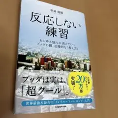 反応しない練習 あらゆる悩みが消えていくブッダの超・合理的な「考え方」 — image 1
