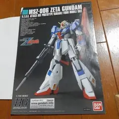 機動戦士zガンダム　ガンプラ　HG　ジャンク 説明書　ゼータガンダム — image 1