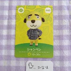 あつまれどうぶつの森amiiboカード シャンペン — image 1