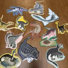 恐竜（36枚）　壁面　ラミネート加工済み — image 1