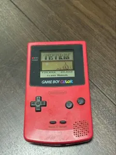 任天堂 ゲームボーイカラー 本体 レッド — image 1