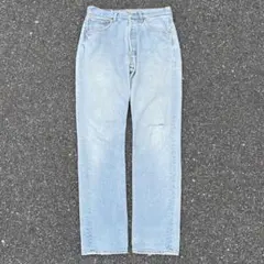 90s Euro Levi’s 501 クラッシュデニム トルコ製 W31L34 — image 1