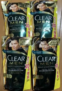 【新品未開封】CLEAR MEN トータルケア コンディショナー 詰替4袋 — image 1