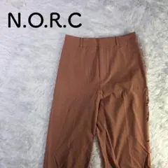 N.O.R.C カジュアルパンツ テラコッタ Mサイズ — image 1