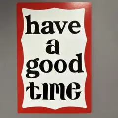 have a good time QP フライヤー　2010年 — image 1