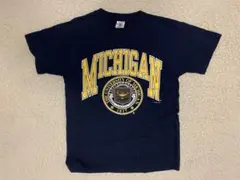 Michigan University Tシャツ M ネイビーＭ — image 1