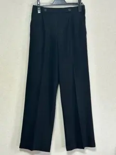 REOR MATCH 新品タグ付 ワイドパンツ M 黒 — image 1