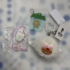 つぶらな瞳のなまがき WEGO キーホルダー 3点セット — image 1