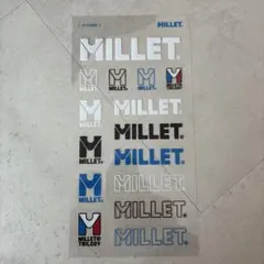 MILLET ステッカーシート ロゴ入り — image 1