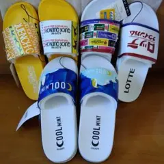 専用　　LOTTE COOL MINT サンダル Lサイズ　三足セット — image 1