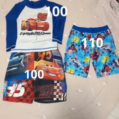 Lightning McQueen ラッシュガード パンツ＆ポケモン パンツ3点 — image 1