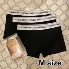 Calvin Klein ボクサーパンツ ブラック M 3枚セット【新品未使用】 — image 1