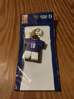 上田綺世/ユニフォーム型/ラバーキーホルダー2026W杯/ワールドカップ — image 1