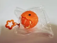 【未使用】スクイーズ みかん キーホルダー — image 1