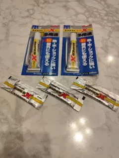 セメダイン スーパーX クリア 20ml 2本　 5ml 3本 — image 1