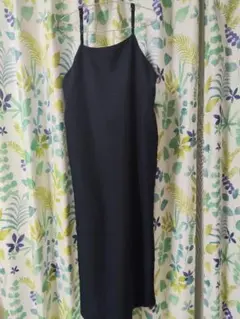 AMERICAN HOLIC キャミソールワンピース ネイビー Lサイズ — image 1