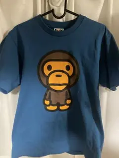 A BATHING APE ベイビーマイロ Tシャツ ブルー S — image 1
