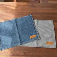 DULTON ランチョンマット 2枚セット デニム ヒッコリー — image 1