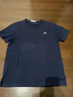 LACOSTE Vネック Tシャツ ネイビー サイズ3 — image 1