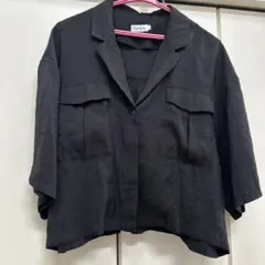 オーブリー様専用⭐︎ LEPSIM レプシム　シャツ　ブラック — image 1