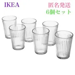 【新品】ヴァルダーゲン グラス イケア クリアガラス200ml 6個セット — image 1
