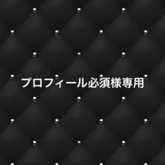 プロフィール必須様専用 — image 1