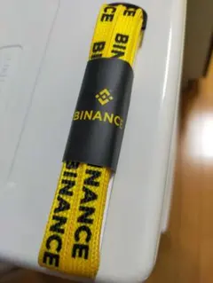 BINANCE ロゴ入り シューレース イエロー — image 1