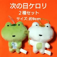 【 次の日ケロリ 】 マスコット　2種セット ① — image 1