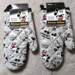 Disney Mickey Mouse キッチンミトン 2個セット — image 1